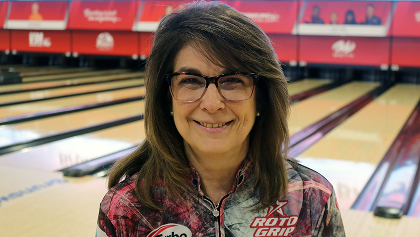 Carolyn Dorin-Ballard at the 2023 USBC Women's Championships